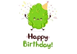 Happy Birthday Bud Card