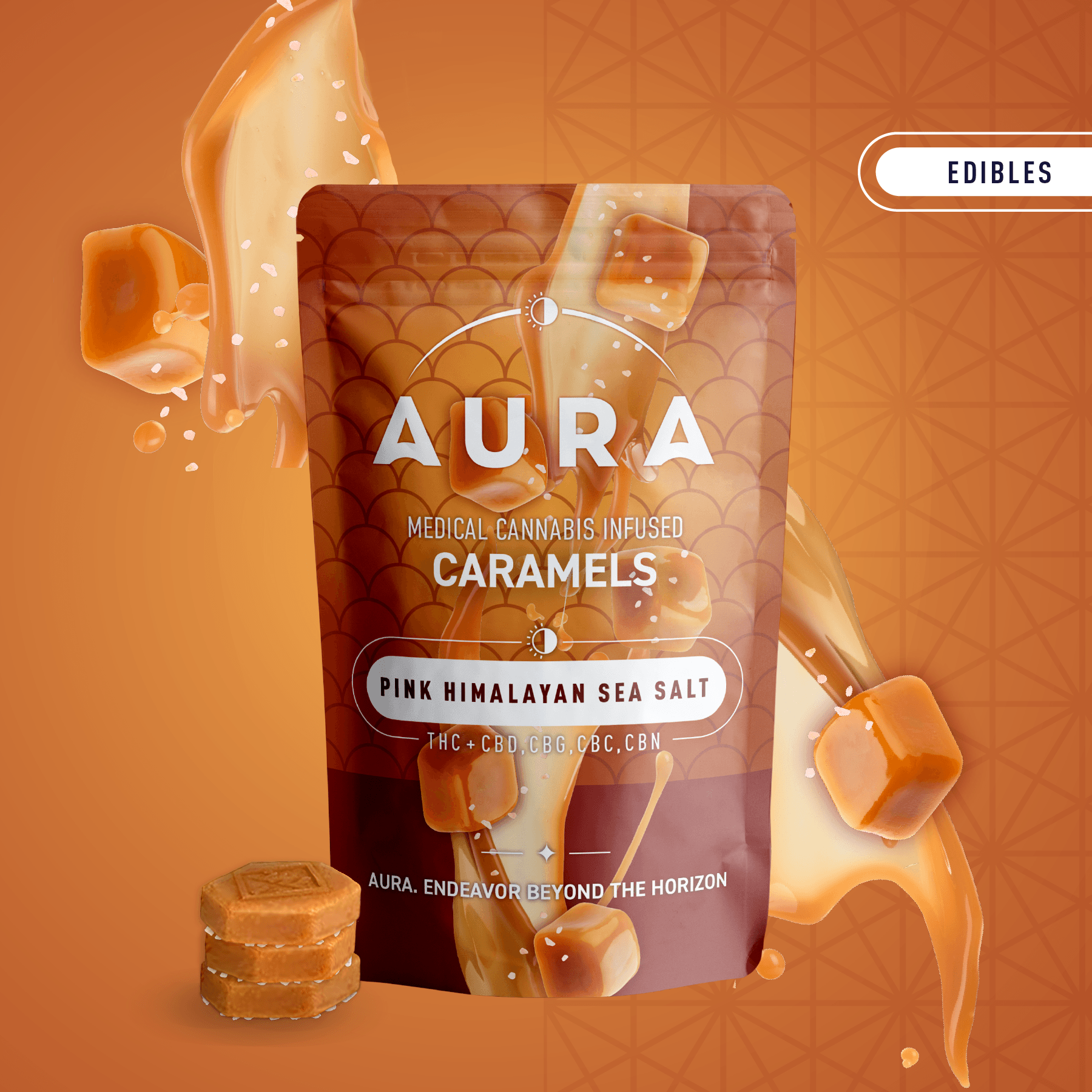 Aura: Pink Himalayan Salt Caramels