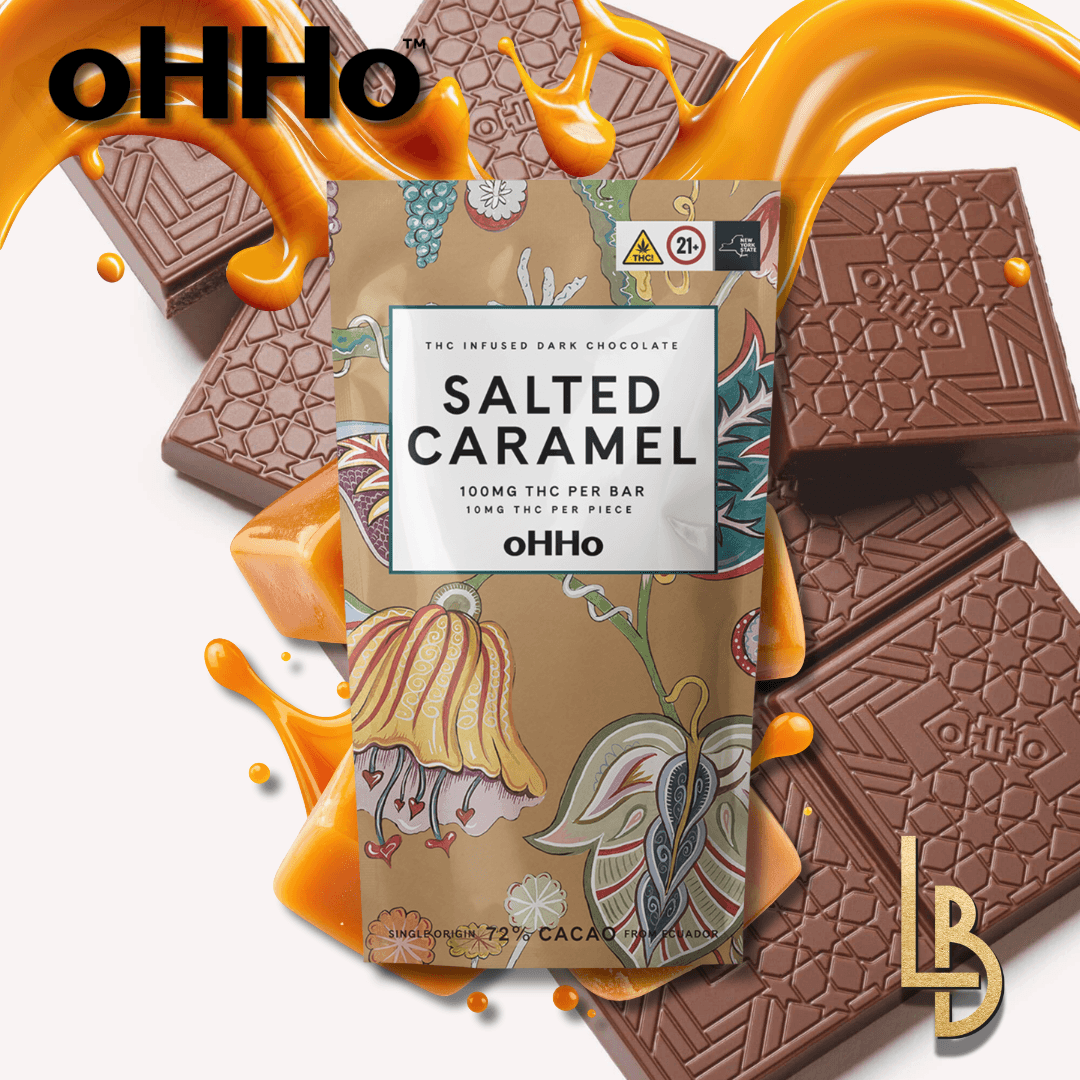 Caramel Thc Infused Dark Chocolate