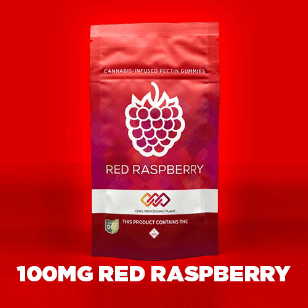 10 pack 100mg | Red Raspberry