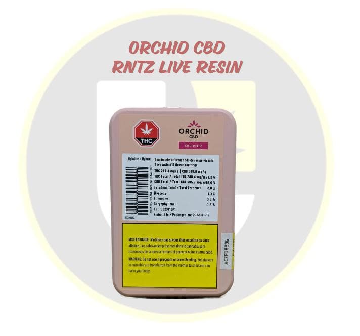 Live Resin Prefilled Vape Cartridge