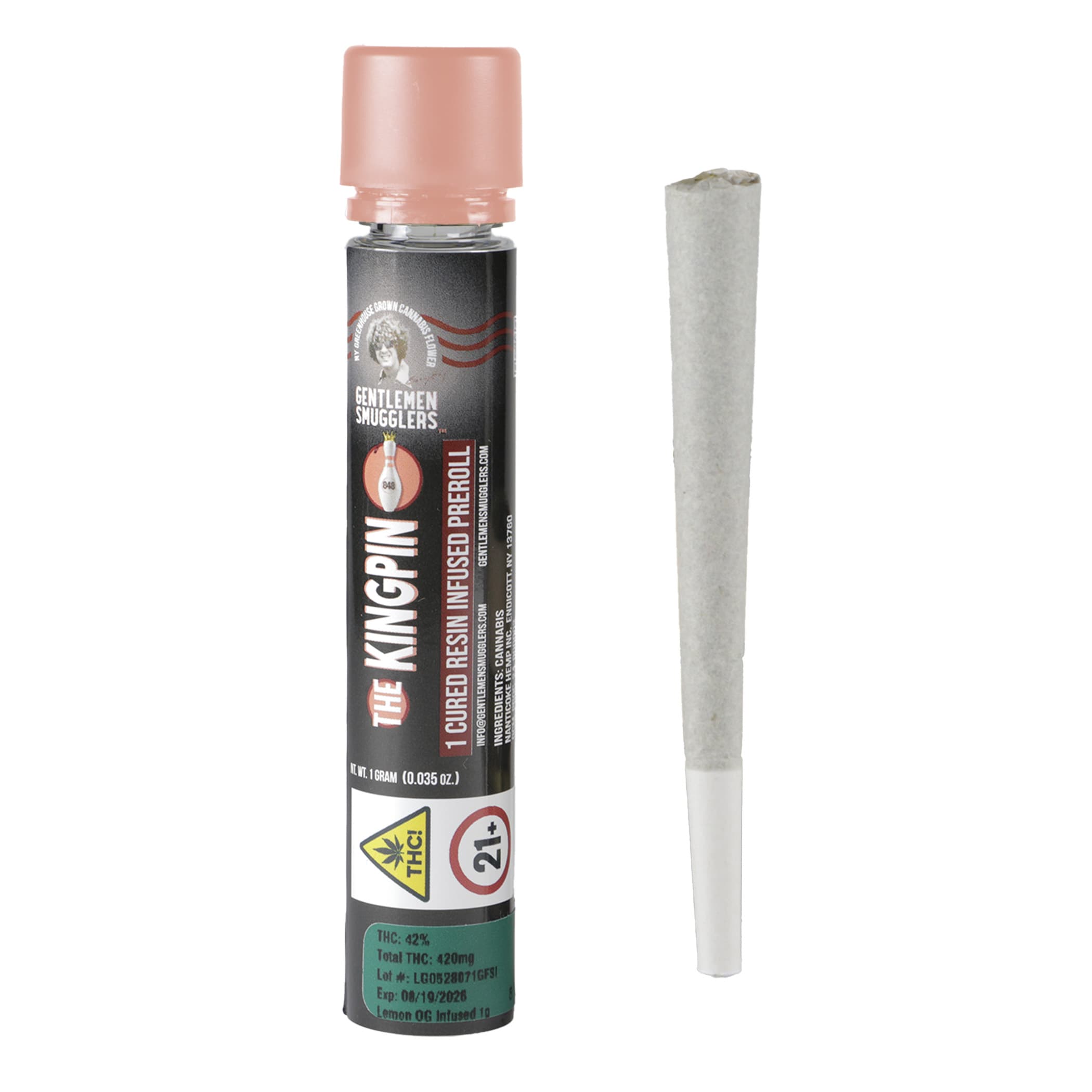 Cured Resin Infused Pre Roll