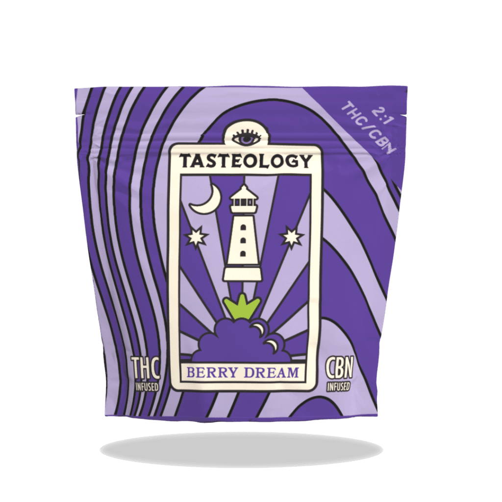 Tasteology | Berry Dream 2:1 CBN 10pc | 100mg Gummies