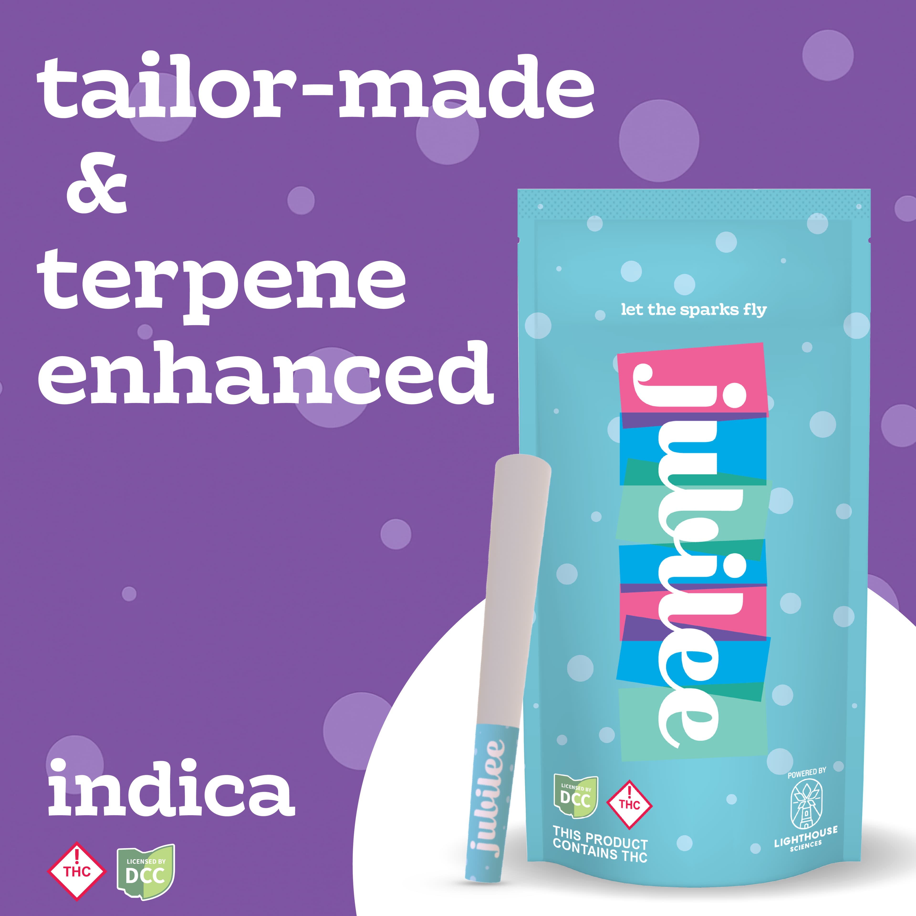 Purple Déjà Blue Terpene Enhanced Raw Pre Roll (0.7g/3Pk)
