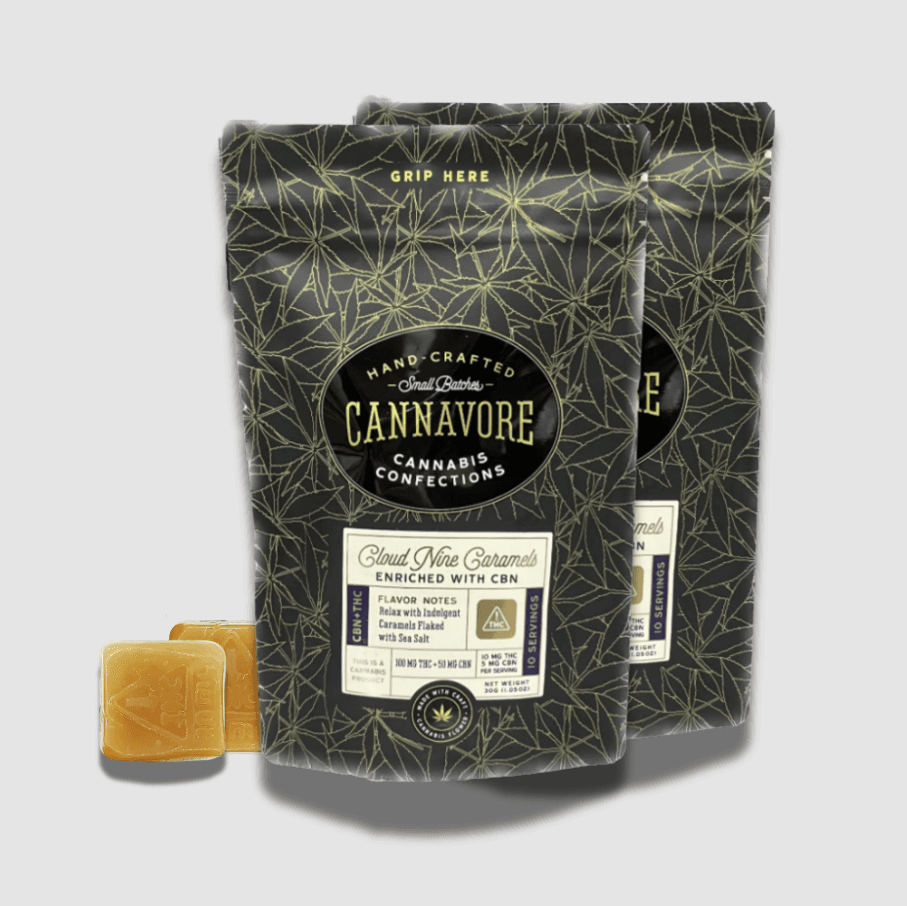 Cloud Nine Caramels Thc Cbn