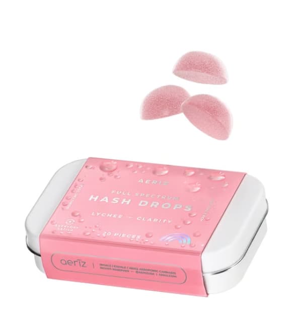 AZ Hash Drops Gummies - Lychee 100mg (20pk)