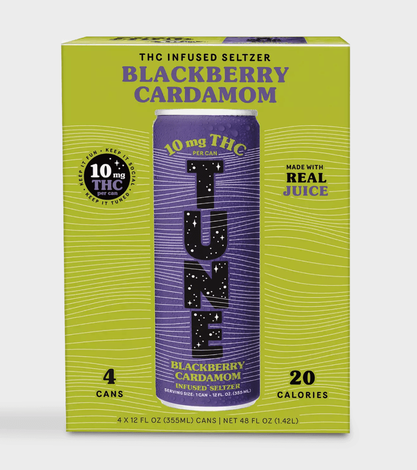 Thc Seltzer Blackberry Cardamom