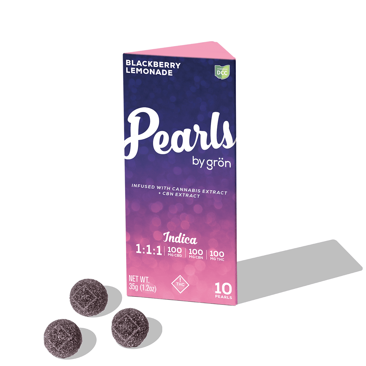 1:1:1 Blackberry Lemonade Pearls - Sleepy Indica