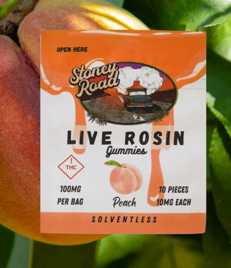 Peach Rosin Gummies