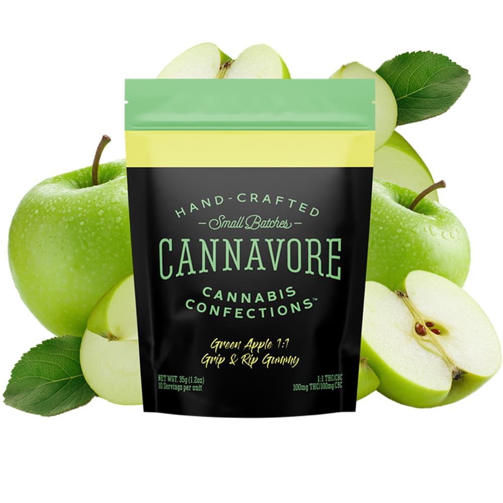 Green Apple Thc Cbc Gummies
