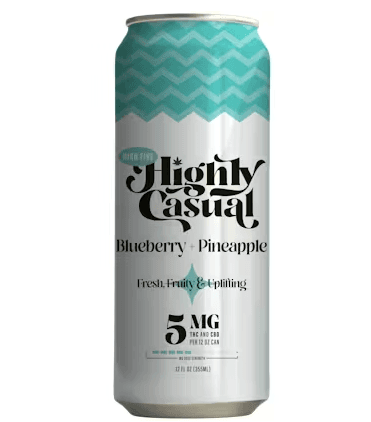 Blueberry Pineapple Seltzer 5mg