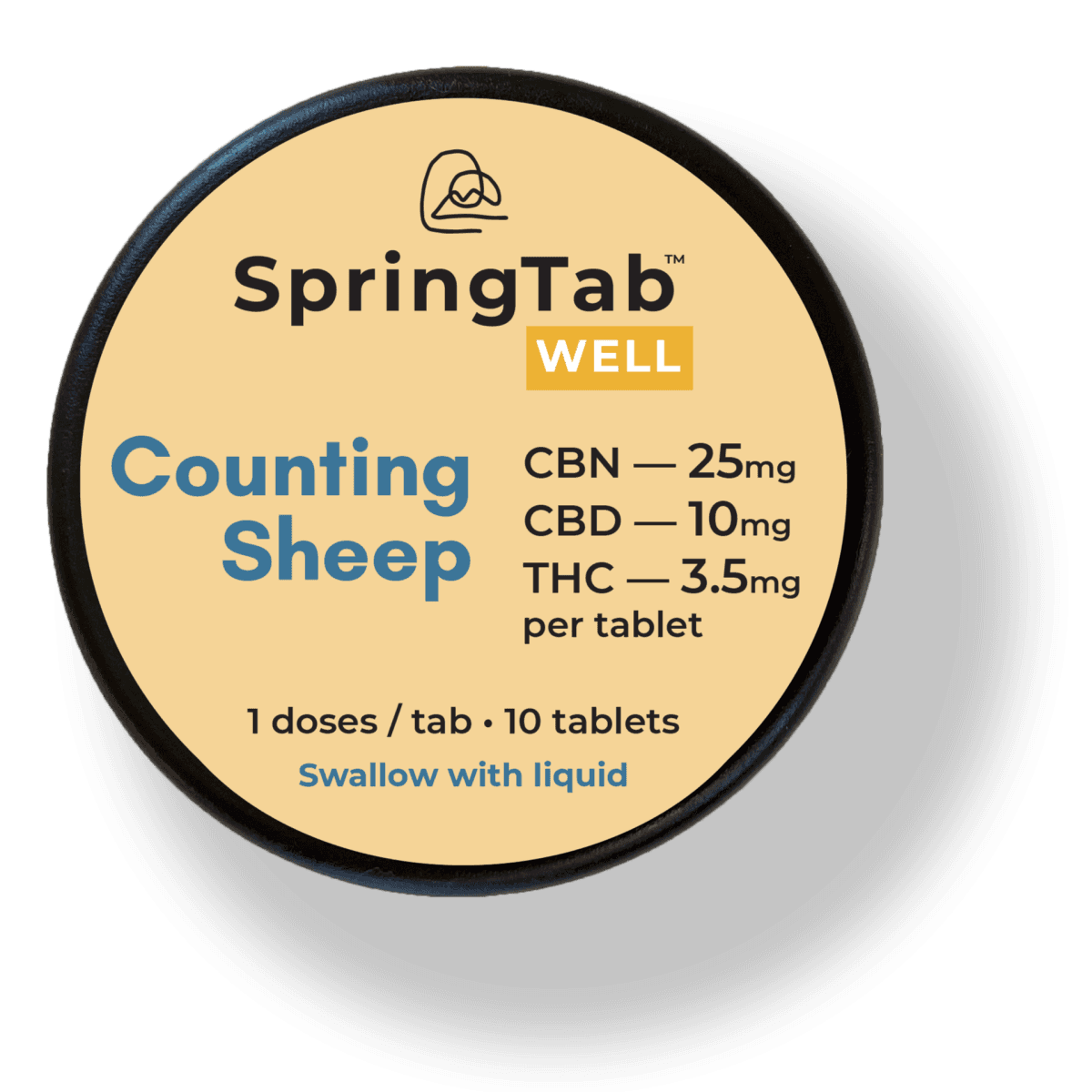 Springtabwell 3.5mg Tablets Counting Sheep