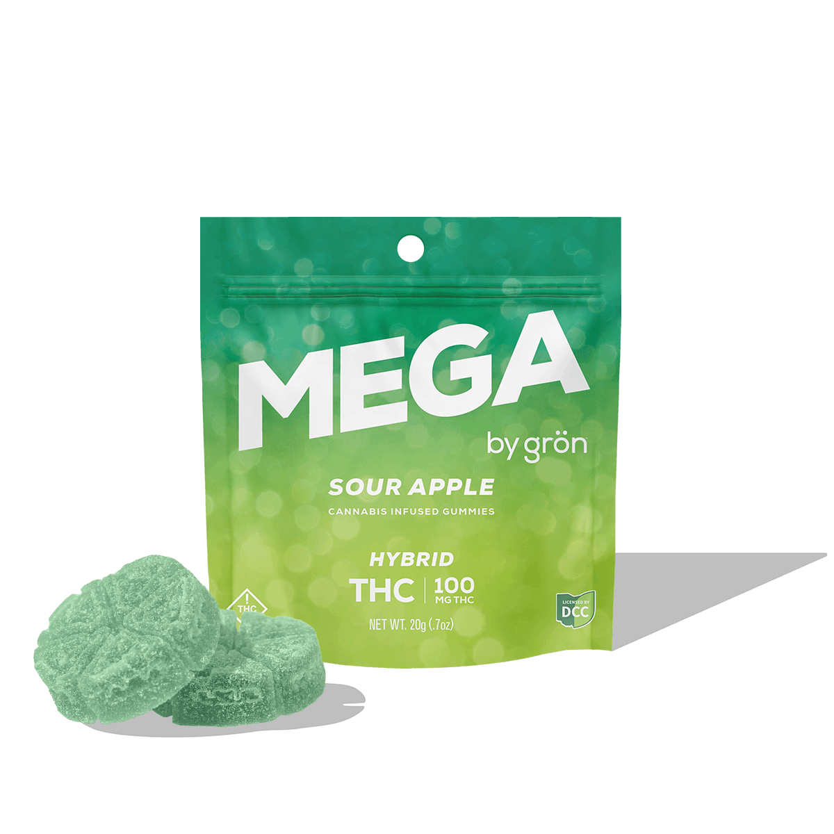 Sour Apple MEGA - THC - Hybrid