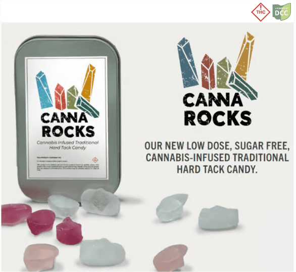 Butterscotch 20pc | 110mg SUGAR FREE Rock Candy