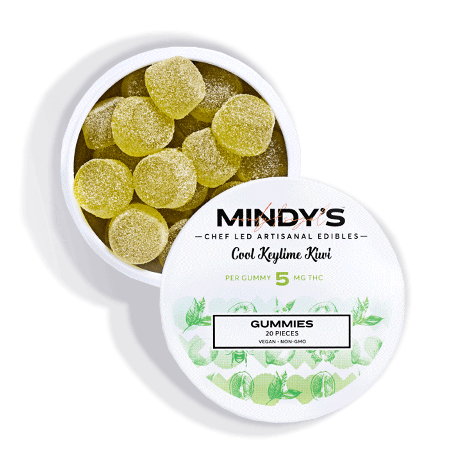 Cool Keylime Kiwi Gummy Tin