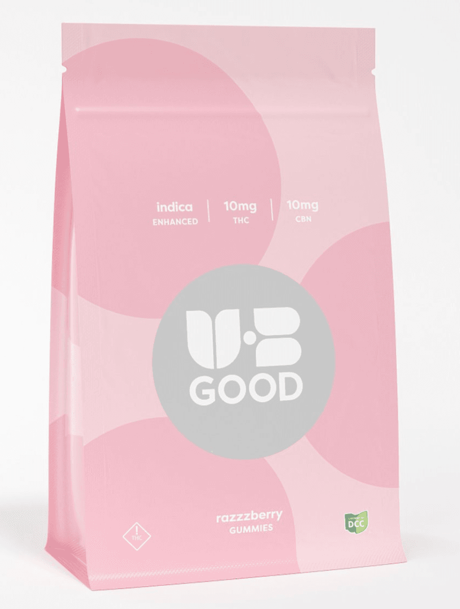 Razzzberry 1:1 THC:CBN Sleep Gummies | 10pack | 100mg
