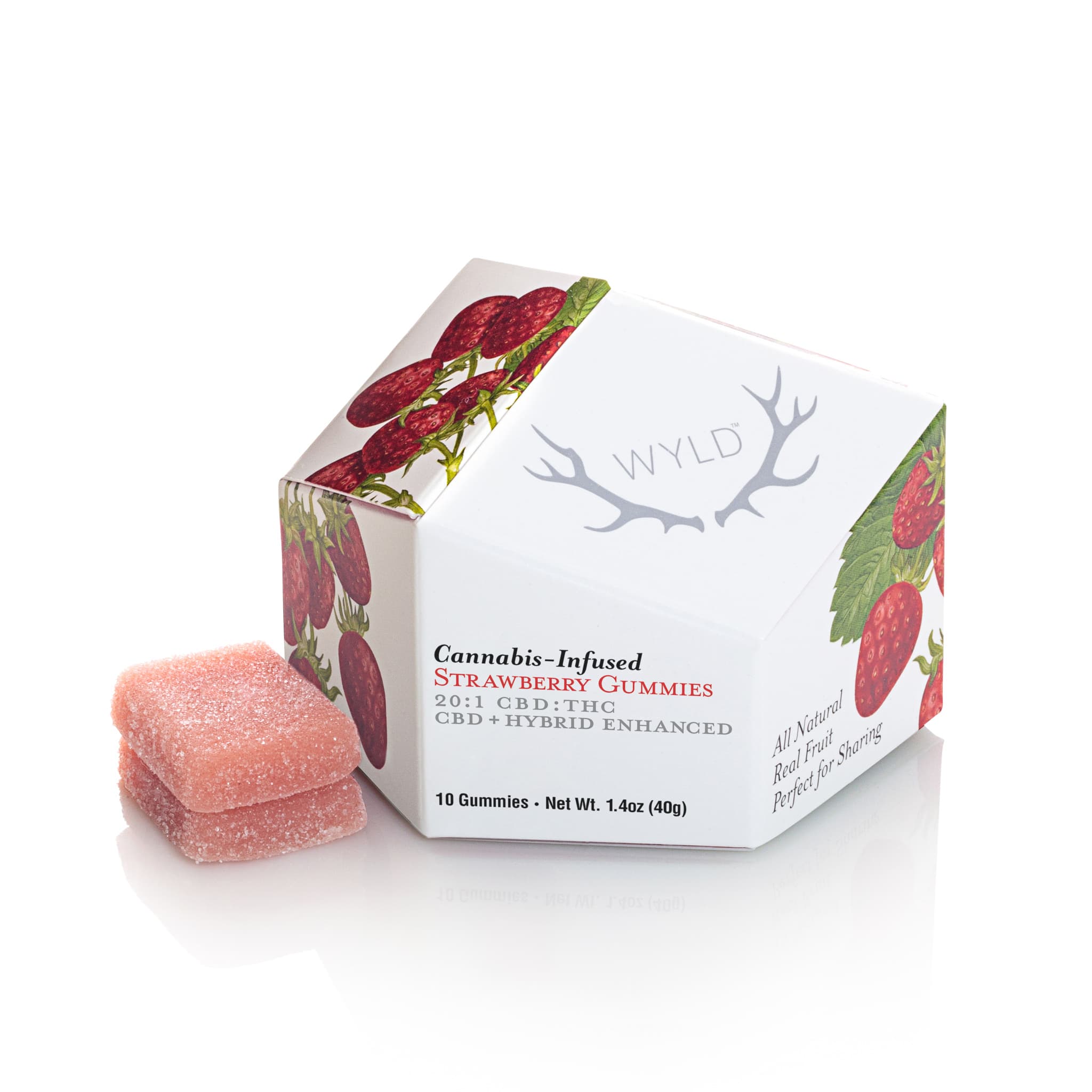 Strawberry 20:1 CBD | Gummies | 100mg