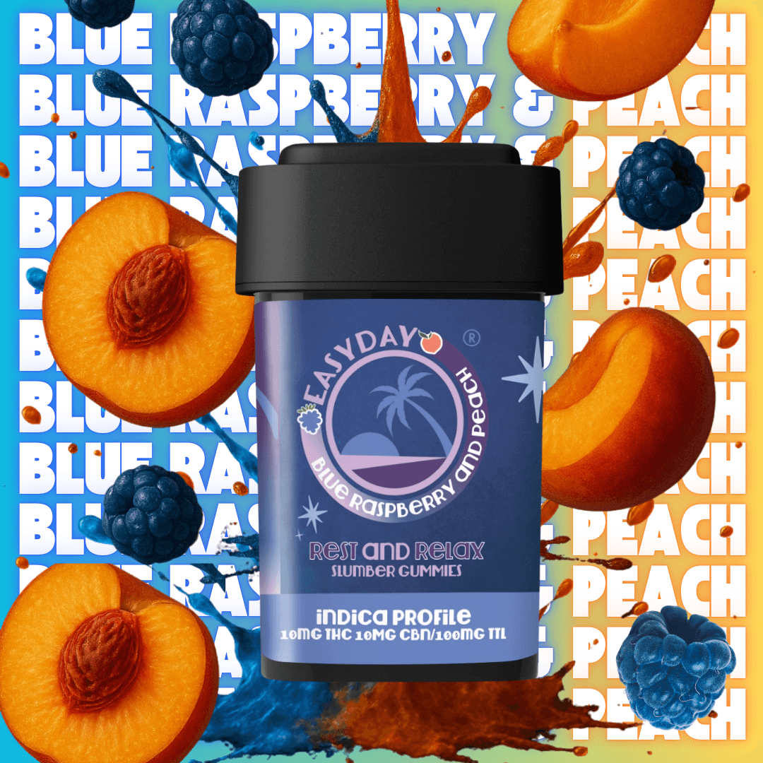 Blue Raspberry Peach Slumber Cbn