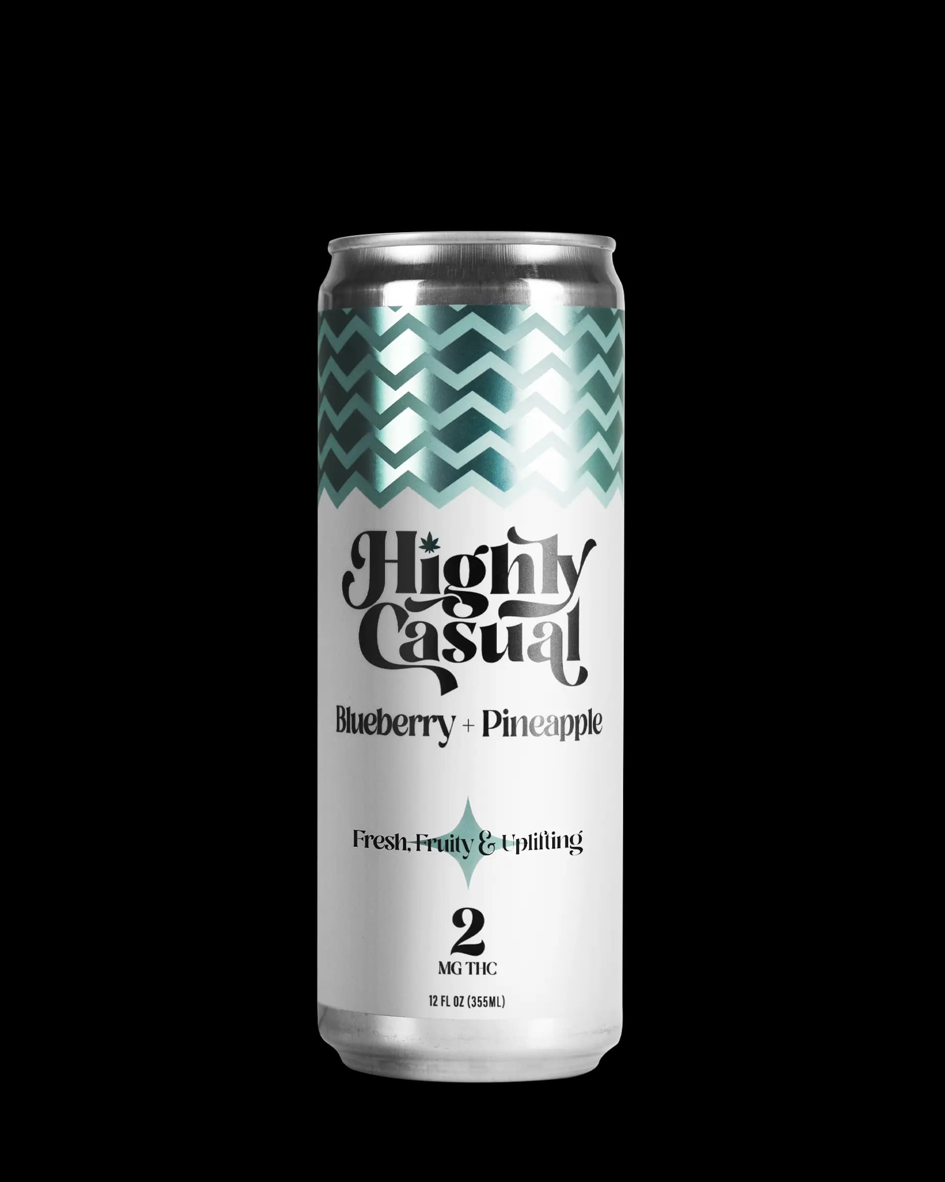 5mg Infused Seltzer Blueberry Pineapple