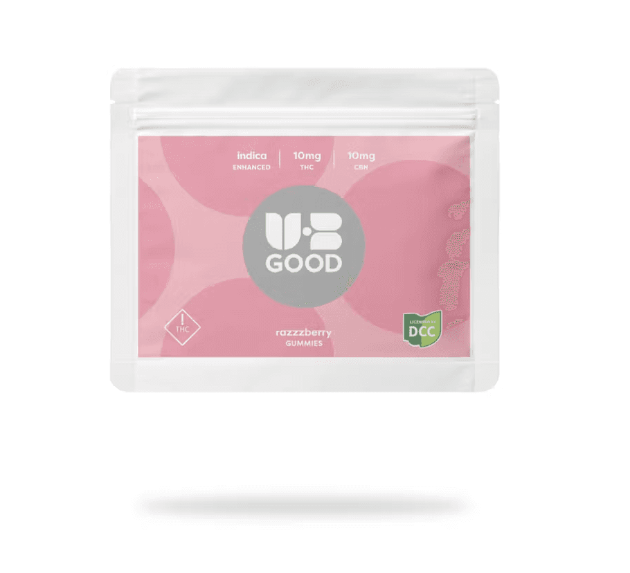 Razzzberry 1:1 CBN:THC "Sleep" Gummies | 2pack | 20mg