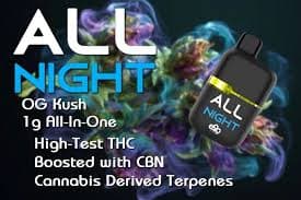 Night Disposable Aio Og Kush