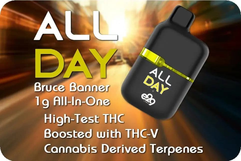 Day Disposable Aio Bruce Banner