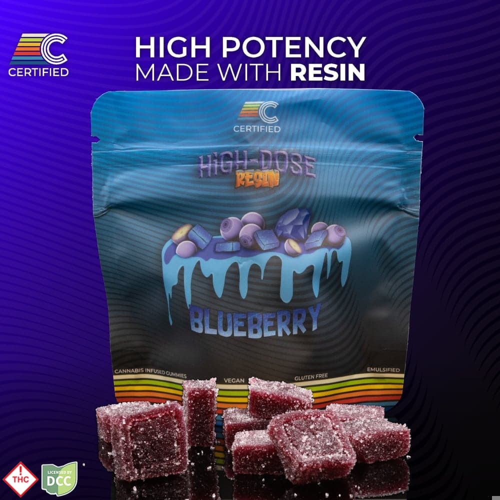 Cultivators - 5 Day Blueberry High-Dose Gummies - 10ct - 518mg
