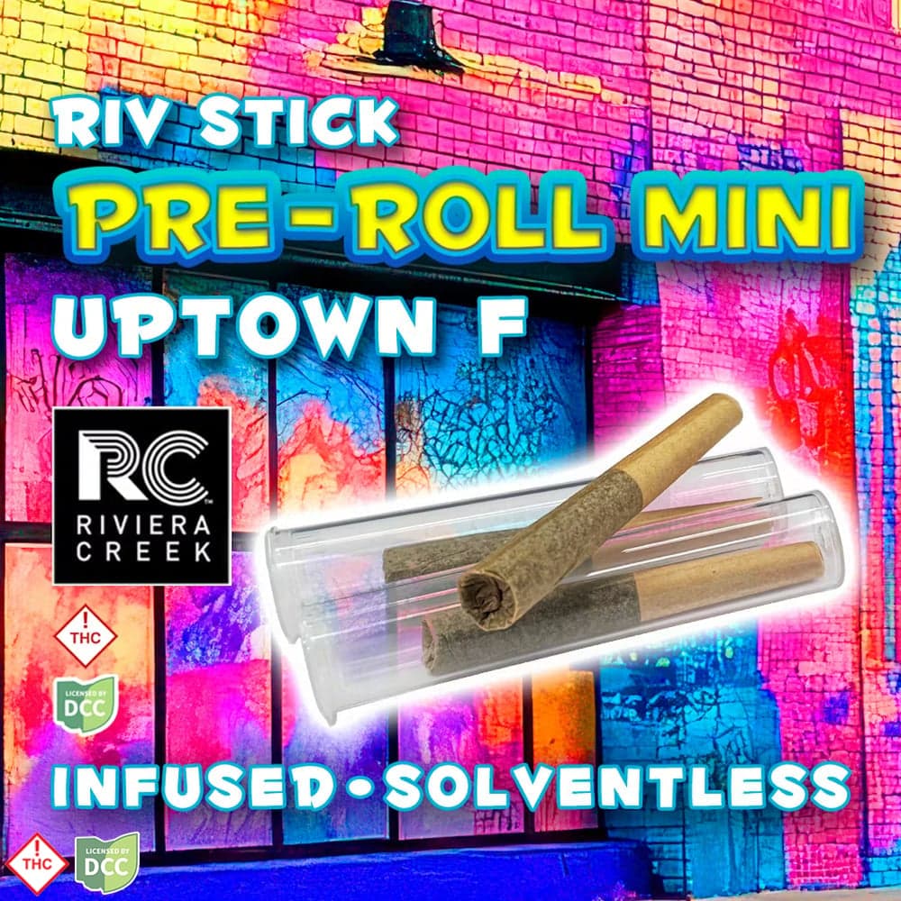 Infused - Pre-Roll Minis 3pk - Uptown F - 1g