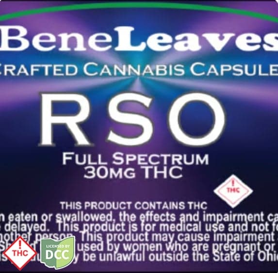 RSO Capsules [22pk] (660mg)
