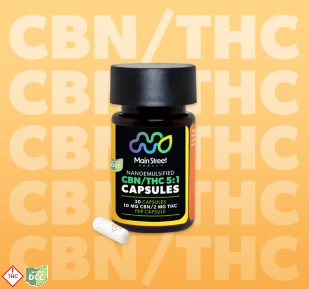 THC/CBN 1:5 Capsules - 30ct - 61mg