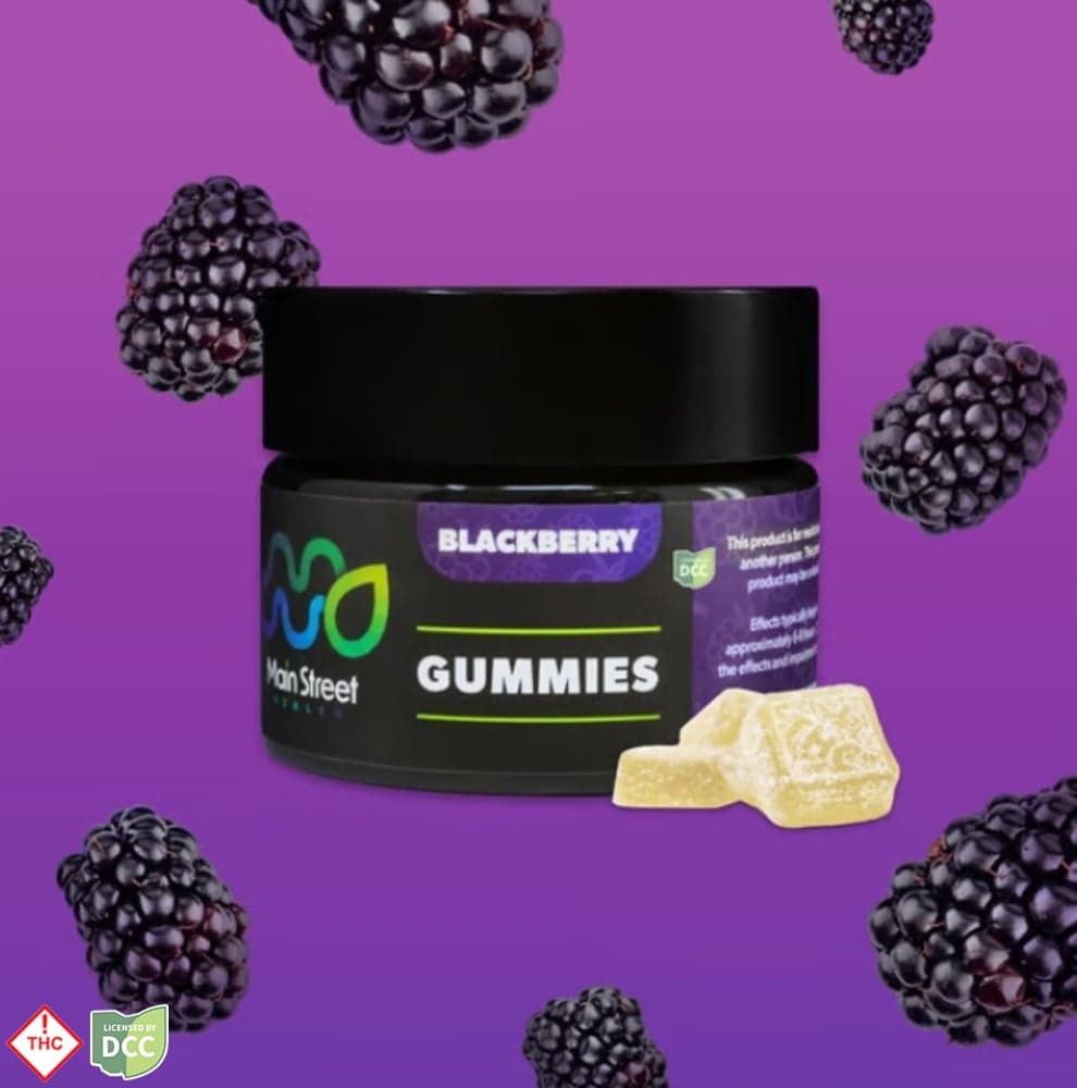 Blackberry 1:5 CBN Gummies - 11ct - 22mg