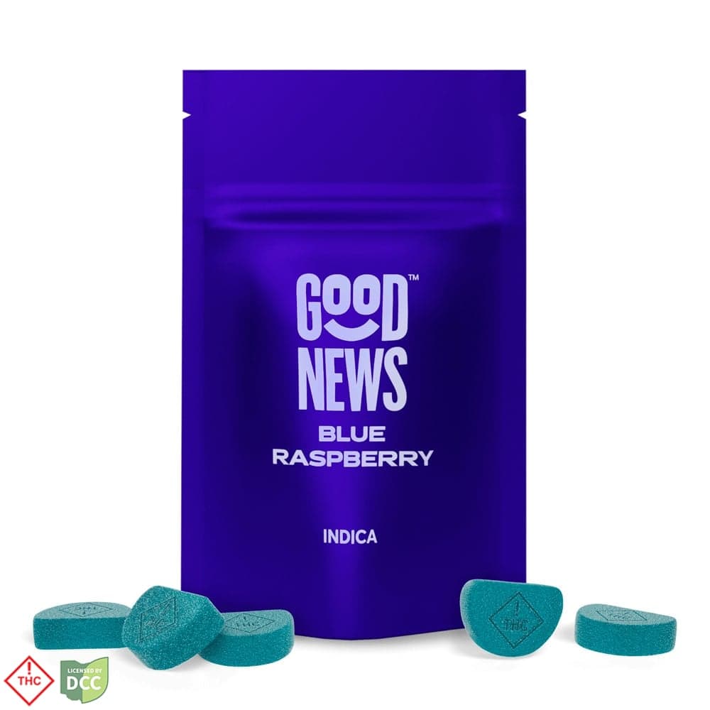 Good News Blue Raspberry - Gummy - 10ct -
