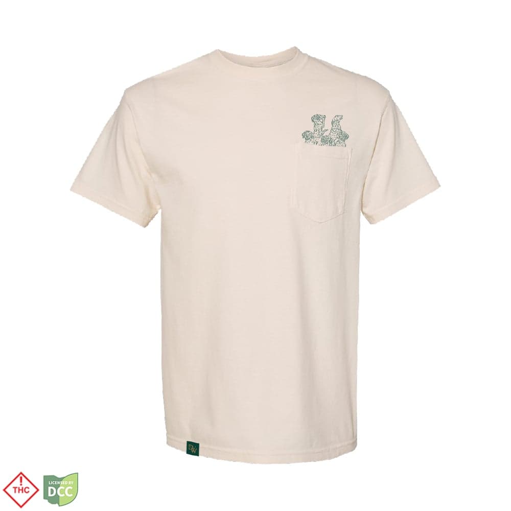 Short Sleeve T-Shirt Classic Pocket - Ivory [2XL]