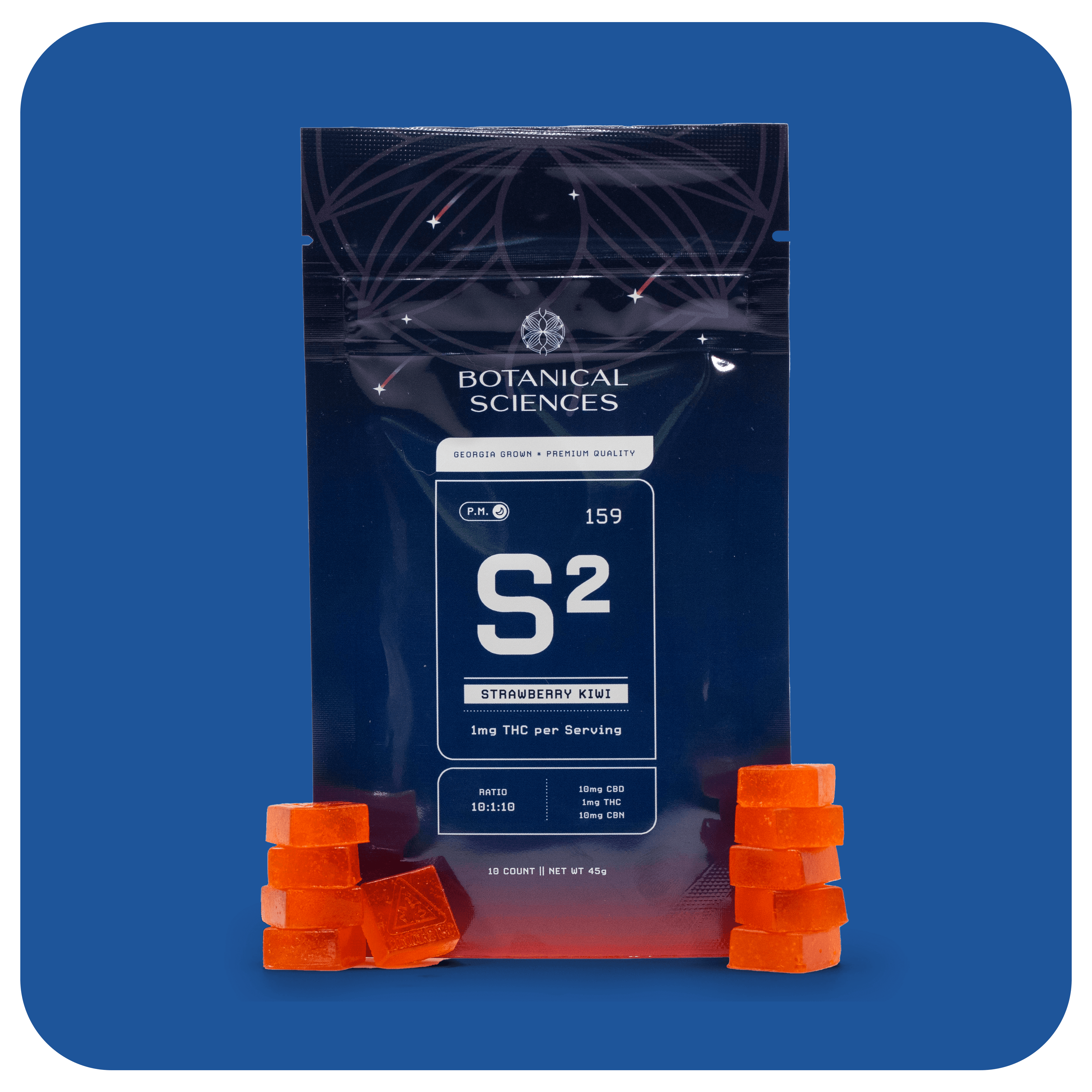 10:1 Strawberry Kiwi - PM (100mg CBD/10mg THC/100mg CBN)