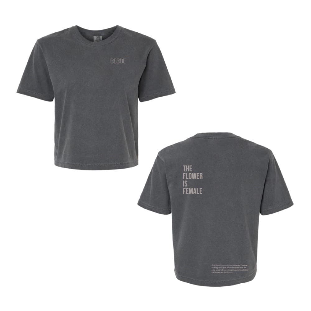 Flower Is Female Shirt Pepper